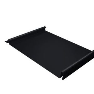 Кликфальц 0,45 Drap ST с пленкой на замках RAL 9005 черный
