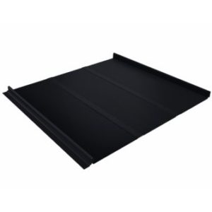 Кликфальц Line 0,45 Drap с пленкой на замках RAL 9005 черный