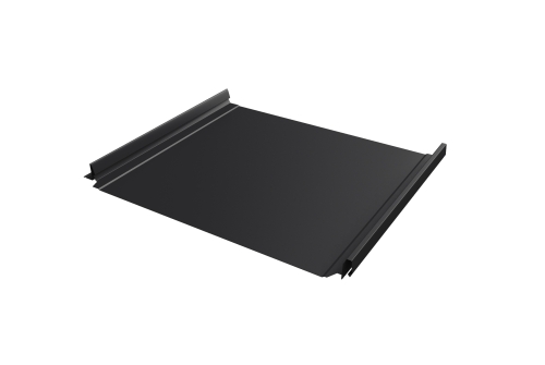 Кликфальц Pro 0,45 Drap ST с пленкой на замках RAL 9005 черный