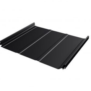 Кликфальц Pro Line 0,45 Drap с пленкой на замках RAL 9005 черный