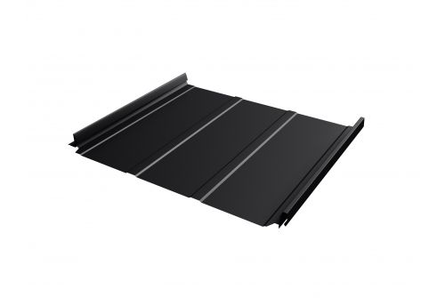 Кликфальц Pro Line 0,45 Drap с пленкой на замках RAL 9005 черный