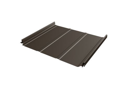 Кликфальц Pro Line 0,45 Drap ST с пленкой на замках RR 32 темно-коричневый
