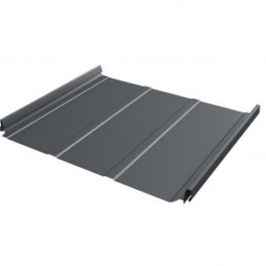 Кликфальц Pro Line 0,5 Atlas с пленкой на замках RAL 7024 мокрый асфальт
